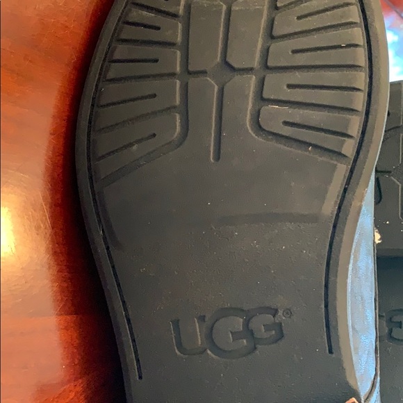 Mens oxford shoes by UGG size 10 brown leather - Picture 4 of 4